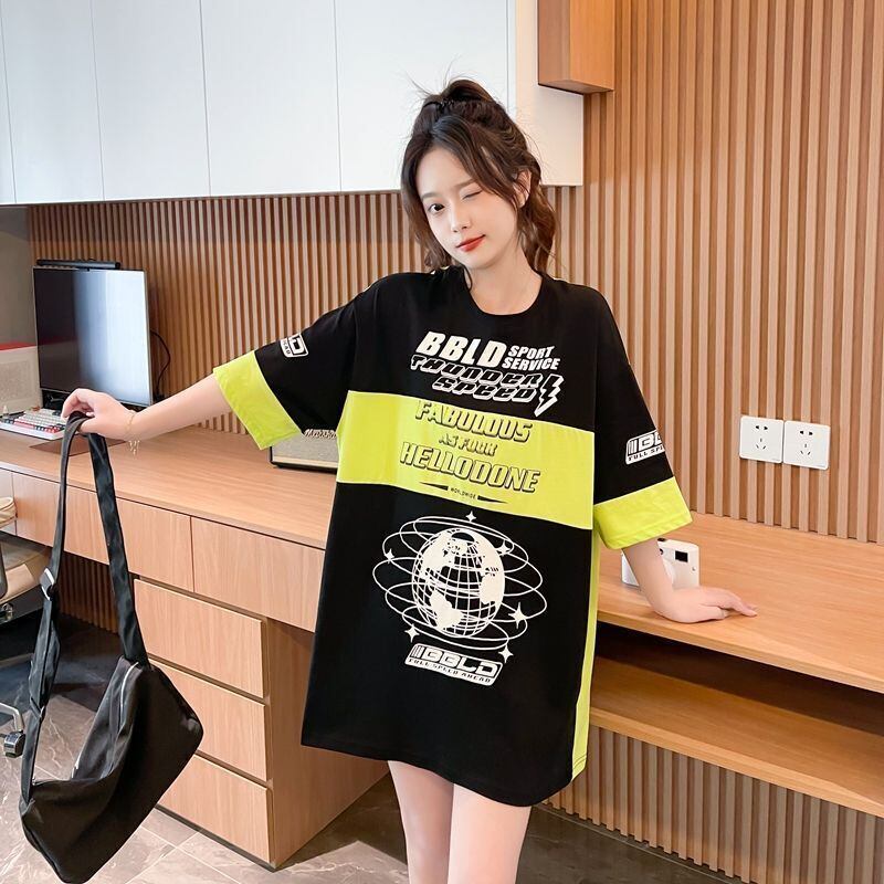 おすすめ 早い者勝ち 絶対流行 カジュアル 2色選択 Tシャツ<U-11582>