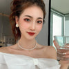 レトロ 美人度アップ ファッション ネックレス アクセサリー＜isf-3283＞