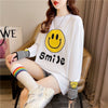 個性的なデザイン 切り替え 一目惚れ プリント Tシャツ カットソー＜U-3657＞