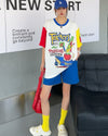 【半額！期間限定！！】カジュアル ルーズ キュート Tシャツ<U-6611>