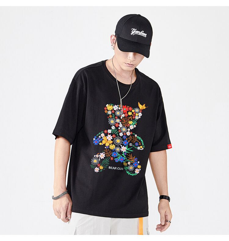 上質 絶対流行 早い者勝ち 早い者勝ち カジュアル 男女兼用 2色選択 Tシャツ<U-11131>
