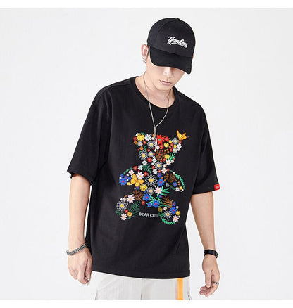 上質 絶対流行 早い者勝ち 早い者勝ち カジュアル 男女兼用 2色選択 Tシャツ<U-11131>