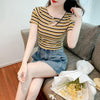 カジュアル 切り替え オシャレ度満点 プリント Tシャツ カットソー＜U-3565＞