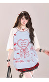 スウィート 絶対流行 今季マストバイ 早い者勝ち カジュアル 2色選択 Tシャツ<U-11665>