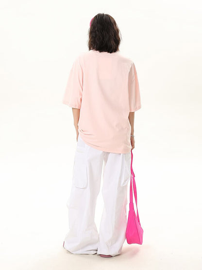売れ筋 早い者勝ち 絶対流行 カジュアル 2色選択 Tシャツ<U-11178>