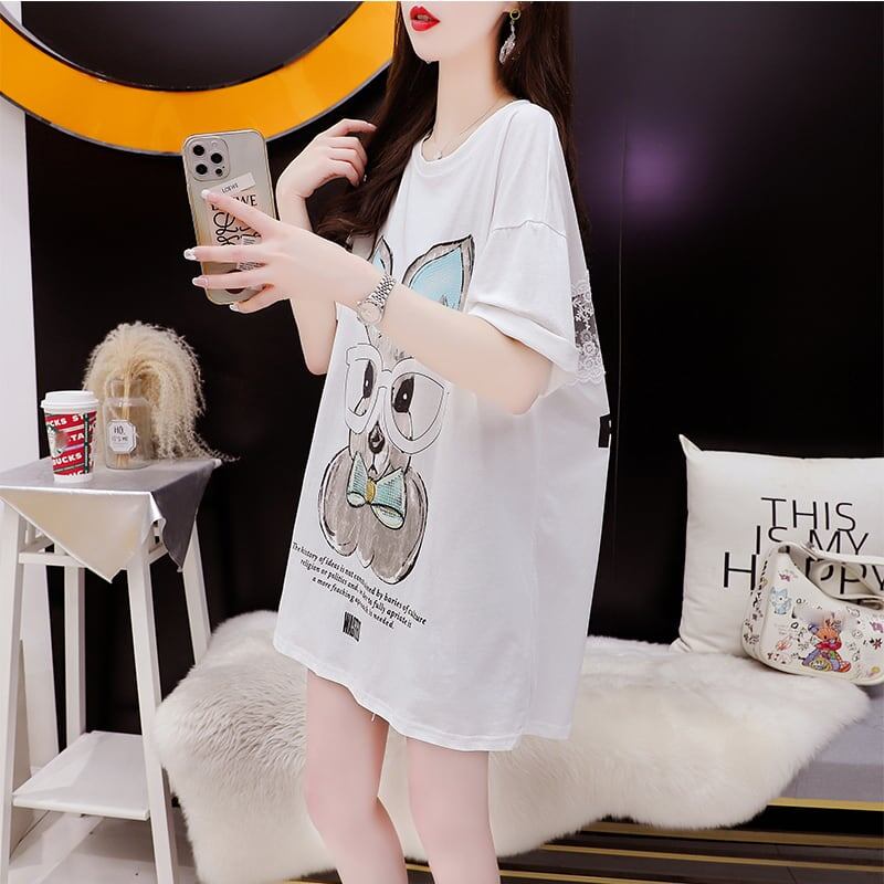 個性的なデザイン アルファベット 今季大好評 Tシャツ カットソー＜U-3247＞