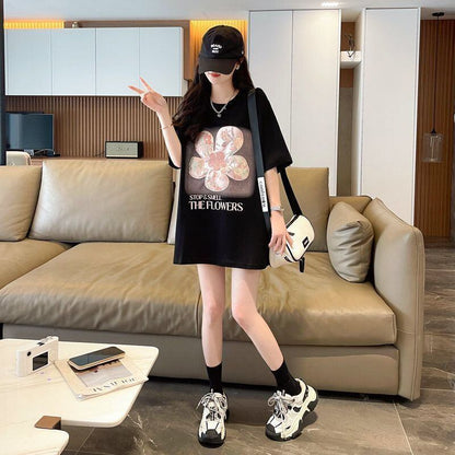 超人気 切り替え カジュアル プリント全3色 半袖Tシャツ カットソー ＜U-8609＞