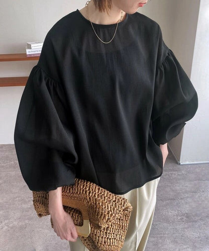 売り切れ必至 大人可愛い 美人度アップ 早い者勝ち カジュアル 共2色 Tシャツ<U-12159>