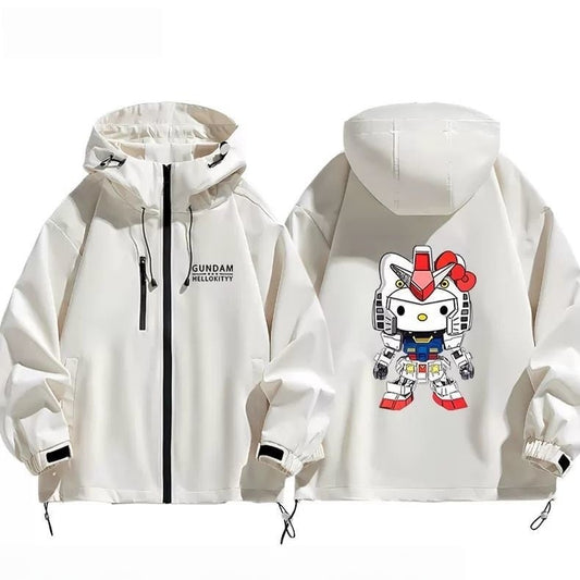 【春新作】激安販売中   撥水加工 プリントロゴ 3色展開 男女兼用 マウンテンパーカーU-12594
