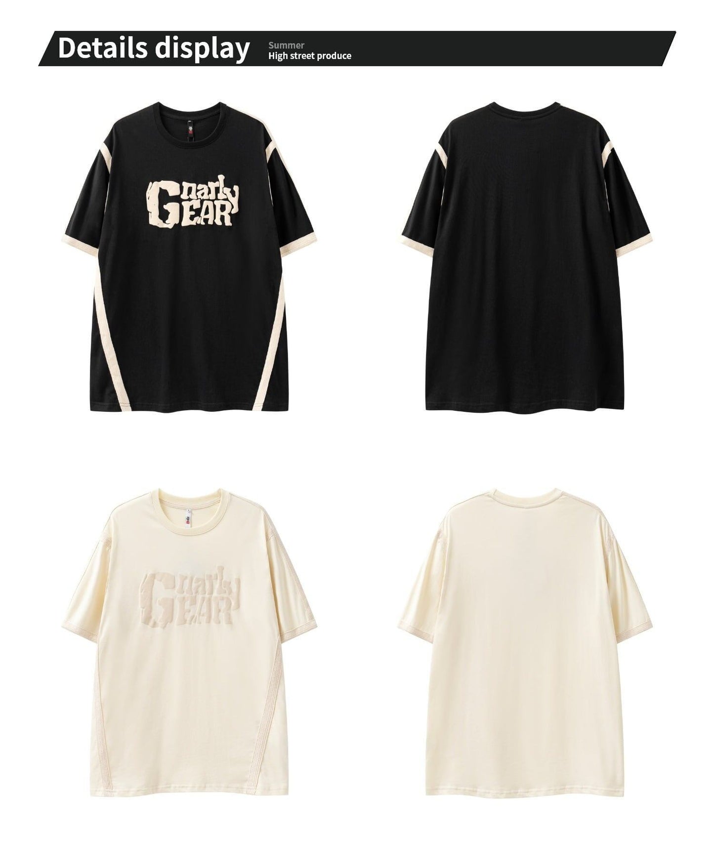 売り切れ必至 個性派 人気商品再入荷 上質 半袖Tシャツ 全2色 男女兼用<U-4907>