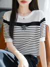 定番シンプル 売り切れ必至 着回し力抜群 全2色 Tシャツ <U-11938>