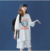 早い者勝ち  半袖Ｔシャツⅹパンツセット全4色 男女兼用<U-6554>