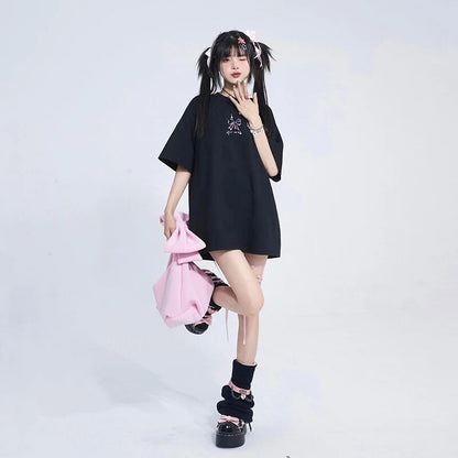 売り切れ必至 絶対流行 売れ筋 早い者勝ち カジュアル 2色選択 Tシャツ<U-11472>