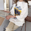 話題沸騰中 ゆったり カジュアル プリント 2色半袖Tシャツ＜U-8161＞