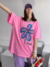 【新商品】大注目ビッグロゴ  ゆったりトップス 半袖Tシャツ全3色＜U-4917＞