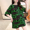 スタイリッシュ プリント 一目惚れ Tシャツ カットソー＜U-3307＞