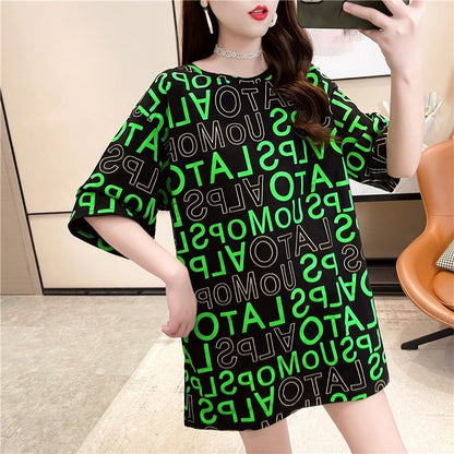 スタイリッシュ プリント 一目惚れ Tシャツ カットソー＜U-3307＞