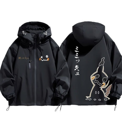 撥水加工 バックビッグロゴ 男女兼用 3色展開 マウンテンパーカー U-12890