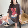 超人気 着心地抜群 オシャレ度満点 プリント全4色 Tシャツ カットソー＜U-8636＞