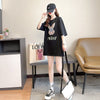 好感度満載 切り替え 着心地抜群 プリント Tシャツ カットソー＜U-3497＞
