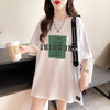美人度アップ プリント ファッション Tシャツ カットソー＜U-3371＞