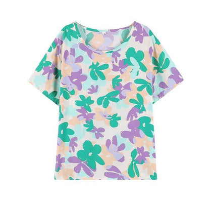 売り切れ必至 ファッション 今季マストバイ 半袖Ｔシャツⅹパンツセット全6色 パジャマ<U-11551>