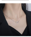 女性力を高める 気質溢れる シンプル ネックレス アクセサリー＜isf-2508＞