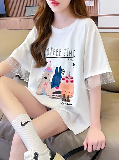 今季マストバイ 美人度アップ 大好評 好感度UP カジュアル 全4色 半袖 Tシャツ ＜U-11349＞