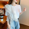 好感度100％ 早い者勝ち 絶対流行 カジュアル 2色選択 Tシャツ<U-11896>