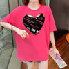 合わせやすい Tシャツ＋キャミソール チャーミング セットアップ＜U-3454＞