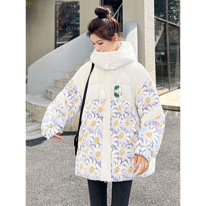 人気上昇中 ファッション 新作 肌触り抜群 切り替え 3色選択 ダウンジャケット <U-9677>