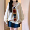 おすすめ スタイルアップ 定番シンプル大人可愛い ニットトップス<U-9573>