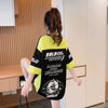おすすめ 早い者勝ち 絶対流行 カジュアル 2色選択 Tシャツ<U-11582>
