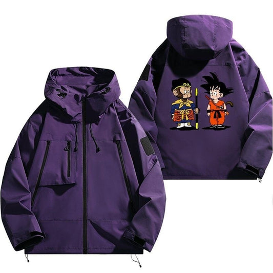 【秋冬新作】超人気 撥水加工 バックビッグロゴ 男女兼用 4色展開 マウンテンパーカー U-12705