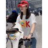早い者勝ち 早い者勝ち 絶対流行 カジュアル Tシャツ<U-11132>