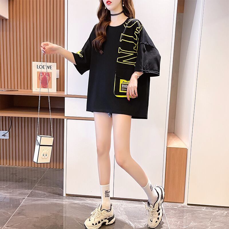 スウィート 好感度UP 海外トレンド カジュアル 全3色 半袖 Tシャツ ＜U-11673＞