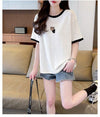 売り切れ必至 ファッション カジュアル 全3色 半袖Tシャツ<U-8507>