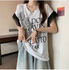 大好評 特別デザイン 着回し力抜群 ゆったり 全2色 半袖Tシャツ＜U-8826＞