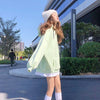 美人度アップ プリント ファッション スウェット パーカー＜U-3686＞