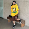 話題沸騰中 おしゃれ度高め 活躍する優秀アイテム プリント 半袖 Tシャツ <U-9325>
