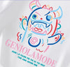 ユニセックスピュアコットン漫画プリント半袖Tシャツ<U-5115>