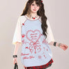 スウィート 絶対流行 今季マストバイ 早い者勝ち カジュアル 2色選択 Tシャツ<U-11665>