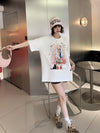大人の定番 キュート 夏の新作 カジュアル Tシャツ半袖<U-4896>