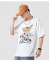 上質 絶対流行 早い者勝ち 早い者勝ち カジュアル 男女兼用 2色選択 Tシャツ<U-11131>