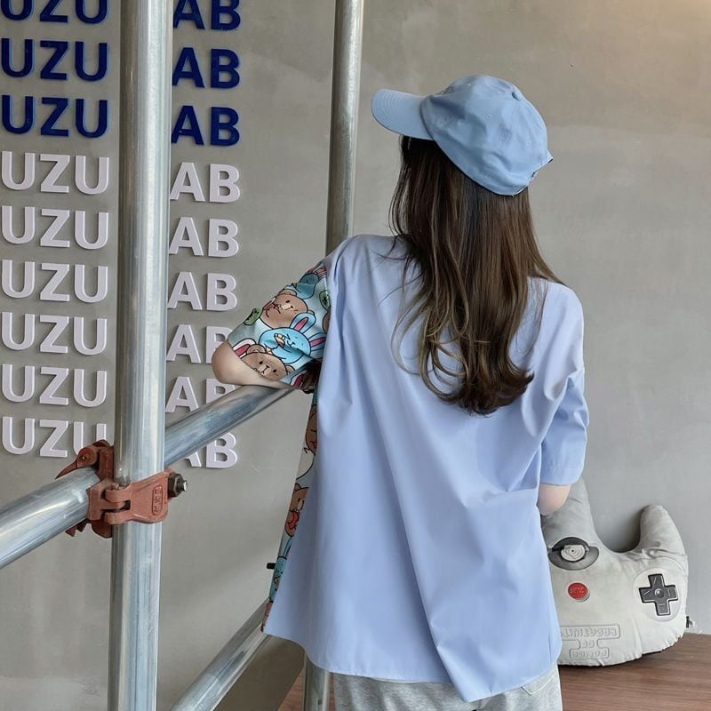 海外トレンド カジュアル 好感度UP 全3色 半袖 Tシャツ ＜U-12162＞