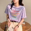 ゆったり感アップ 切り替え オシャレ度満点 プリント Tシャツ カットソー＜U-3404＞