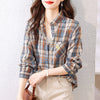 超人気 オシャレ 都市ファッショ デザイン チェック柄 切り替え Tシャツ ＜U-9514＞