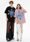 数量限定 ファッション アクティブも綺麗も叶う ゆったり 男女兼用 全3色 半袖Tシャツ＜U-9066＞