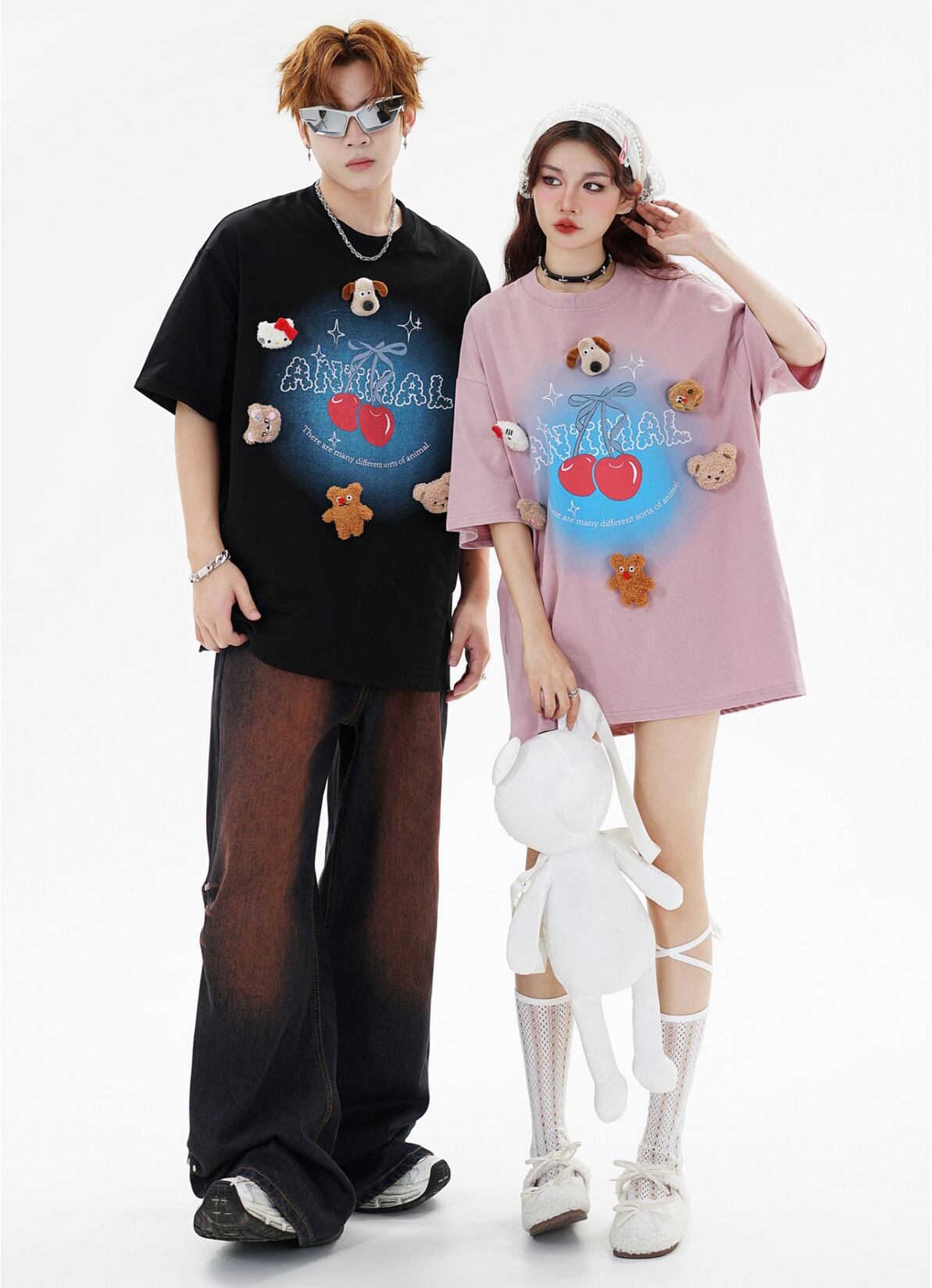 数量限定 ファッション アクティブも綺麗も叶う ゆったり 男女兼用 全3色 半袖Tシャツ＜U-9066＞