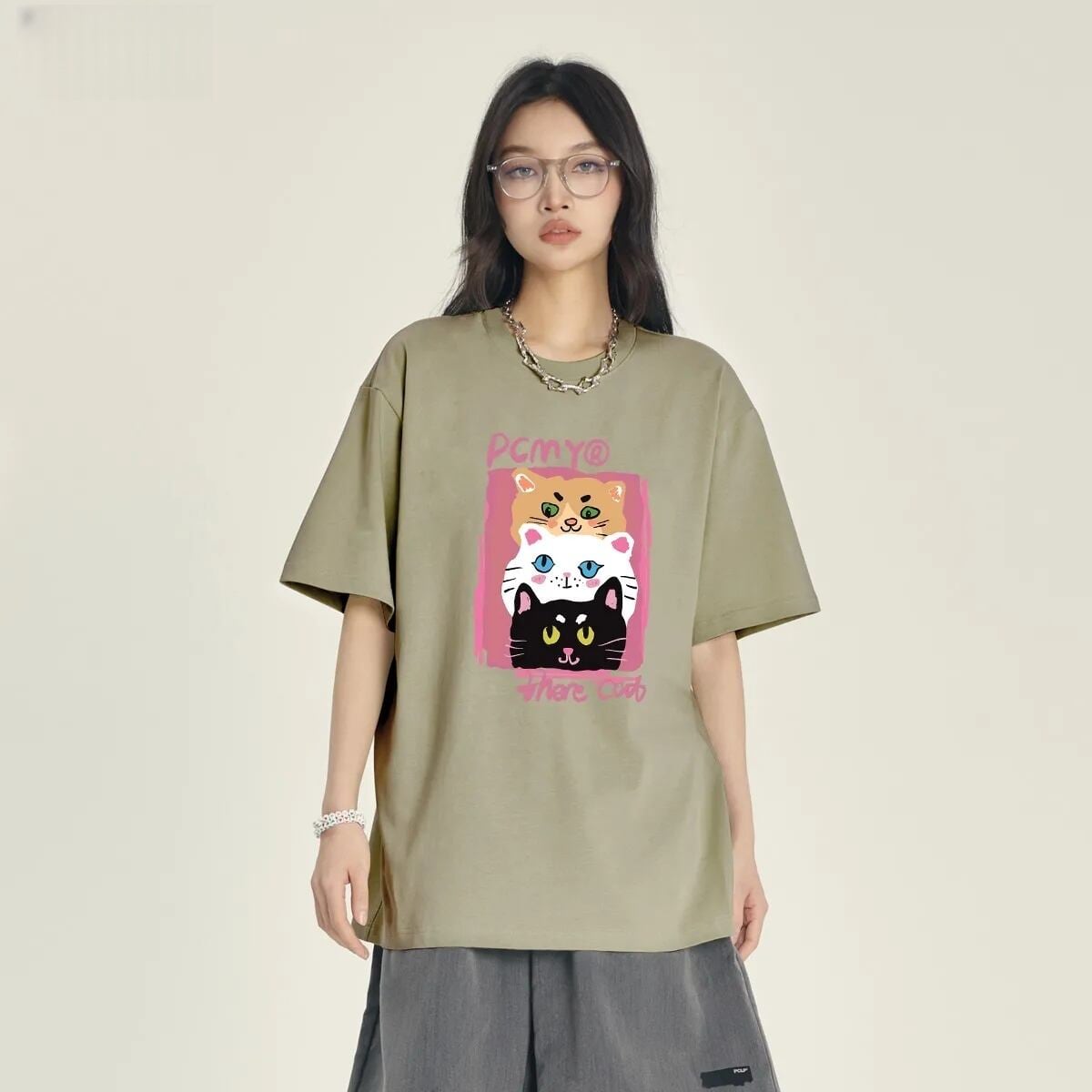 大好評 海外トレンド 定番シンプル 好感度UP カジュアル 全3色 半袖 Tシャツ ＜U-11283＞